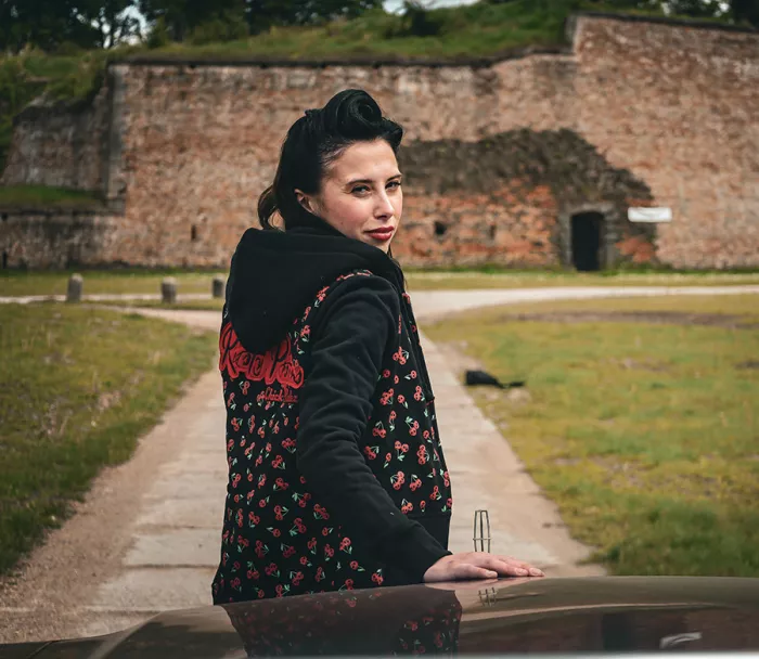 Dámská mikina Rusty Pistons RPSWW46 Borego black