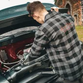 Košile Rusty Pistons RPSWM24 Boulder 2.0 grey