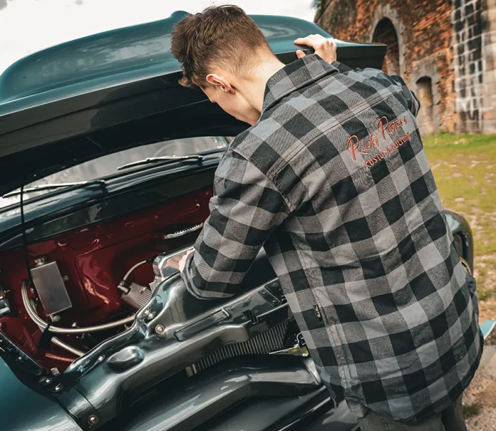 Košile Rusty Pistons RPSWM24 Boulder 2.0 grey