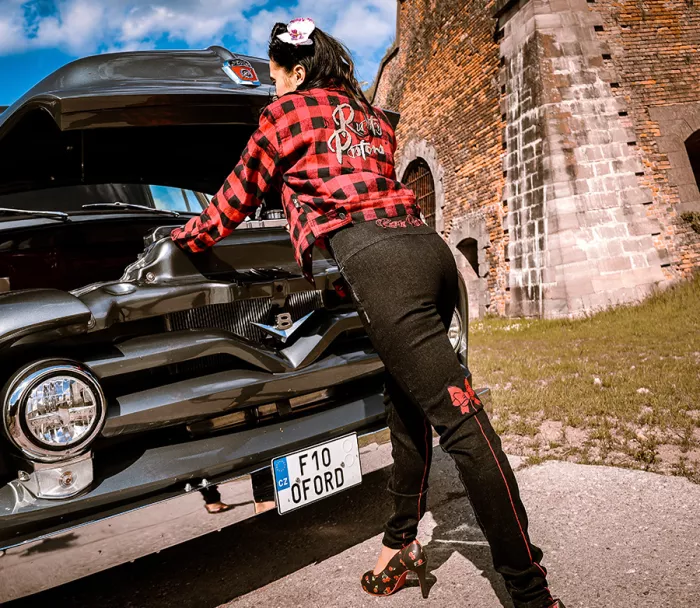 Dámské kalhoty Rusty Pistons RPTRW25 JACKIE BOW black