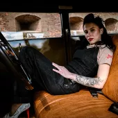 Rusty Pistons Babbitt kalhotový overal