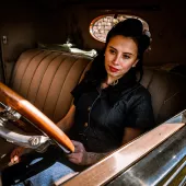 Dámské šaty Rusty Pistons Toimi jeans