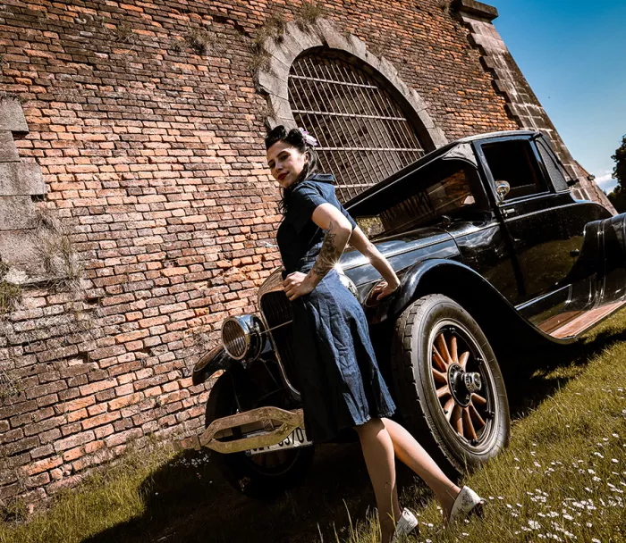 Dámské šaty Rusty Pistons Toimi jeans