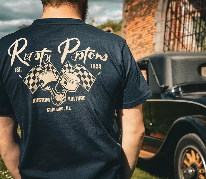 Tričko Rusty Pistons RPTSM79 Gabbs blue