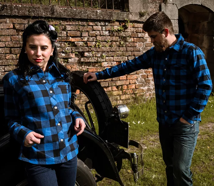 Pánská košile Rusty Pistons Sooke dark blue