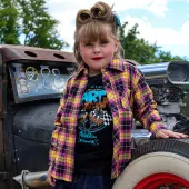 Dívčí košile Rusty Pistons Mátape pink