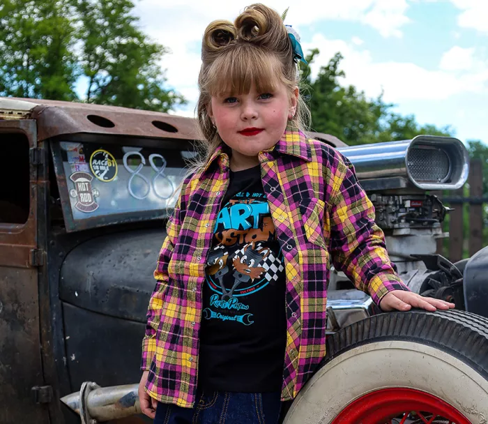 Dívčí košile Rusty Pistons Mátape pink