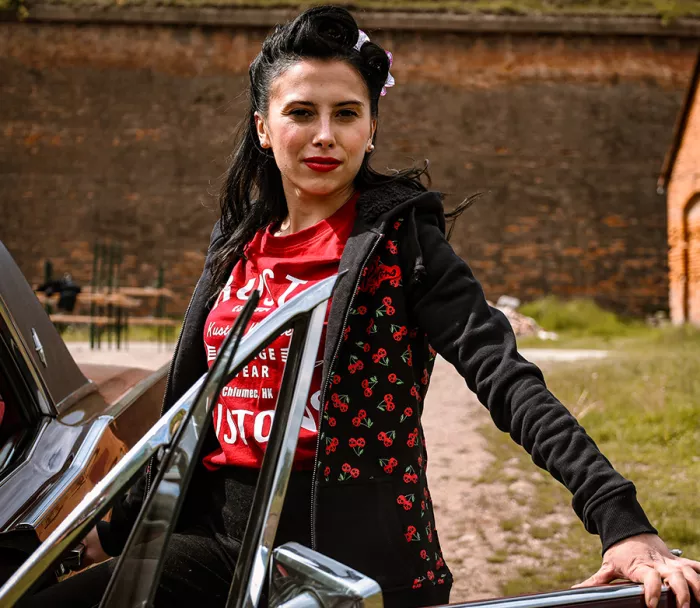 Dámská mikina Rusty Pistons RPSWW46 Borego black