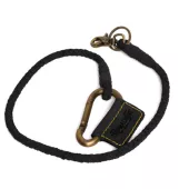 Trip Machine Braided key chain black