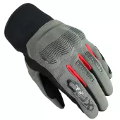 Pánské rukavice na moto XRC BRRISON black/grey