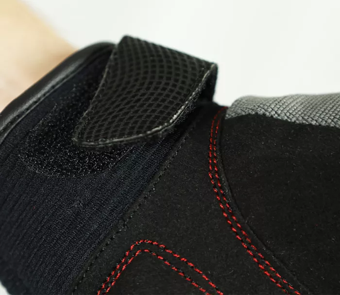 Pánské rukavice na moto XRC BRRISON black/grey