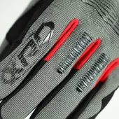 Pánské rukavice na moto XRC BRRISON black/grey
