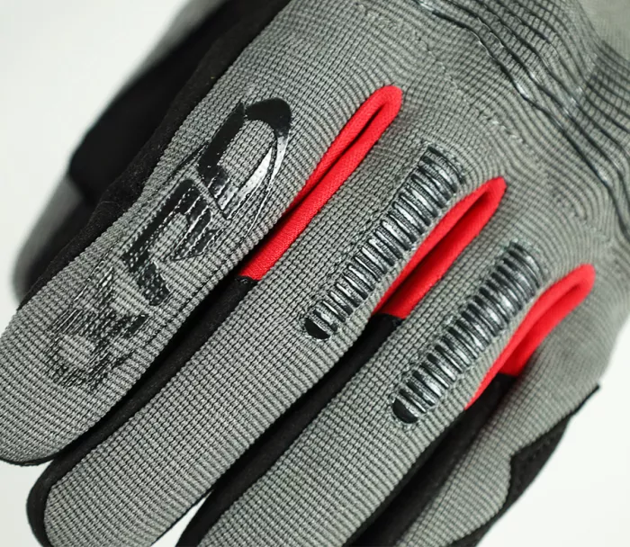 Pánské rukavice na moto XRC BRRISON black/grey