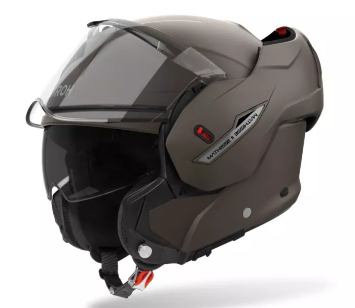 Překlápěcí přilba Airoh MATHISSE Color 2 bronz matt 2026