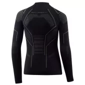 Brubeck Thermo Junior triko s dl.rukávem black/graphite