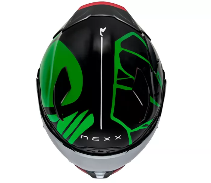 Integrální helma NEXX X.WST 3 B-SIDE black/green