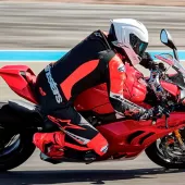 Jednodílná kombinéza Alpinestars Missile V2 Ward black/red fluo/white