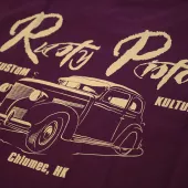 Dámské tričko Rusty Pistons Master 85 burgundy