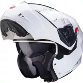 Helma na moto Caberg Duke X white metal