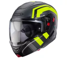 Helma na moto Caberg Horus X Road matt gun metal/black/yellow fluo