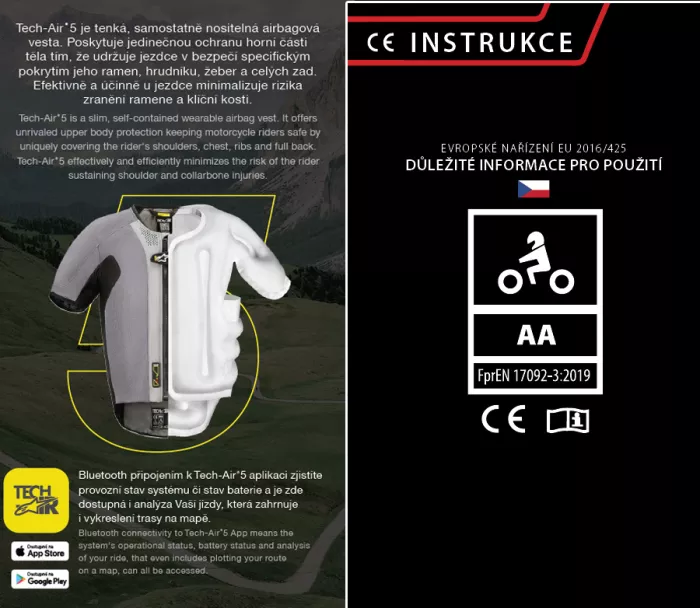 Bunda na motorku Nazran Cavell Tech-Air black/grey/fluo