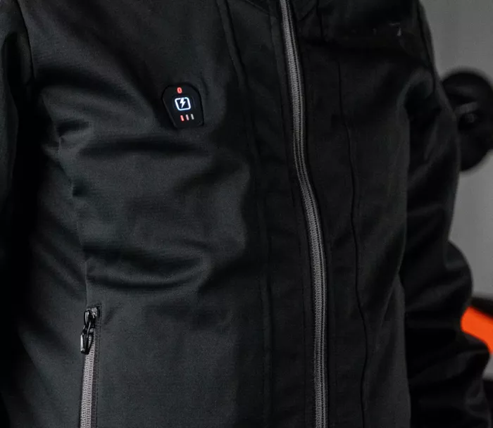 Vyhřívaná bunda Macna Centre black heated