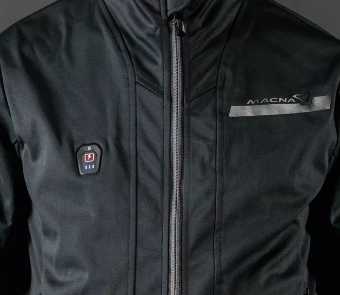 Vyhřívaná bunda Macna Centre black heated