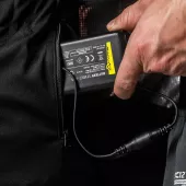 Vyhřívaná bunda Macna Centre black heated