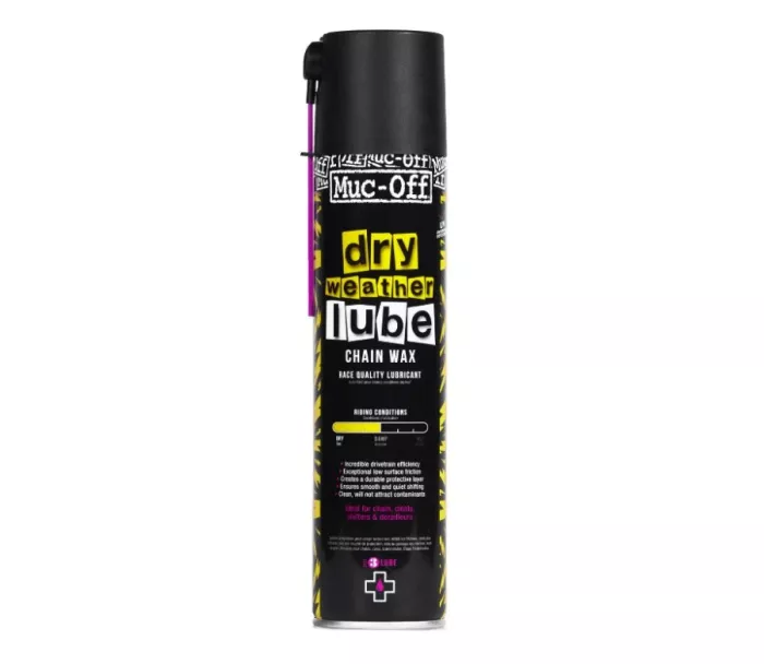 MUC-OFF DRY CHAIN LUBE 400 ml - Mazivo na řetěz s teflonem do sucha