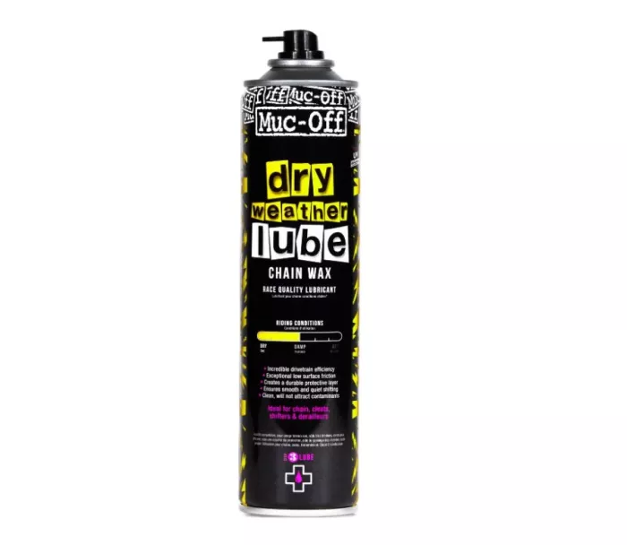 MUC-OFF DRY CHAIN LUBE 400 ml - Mazivo na řetěz s teflonem do sucha