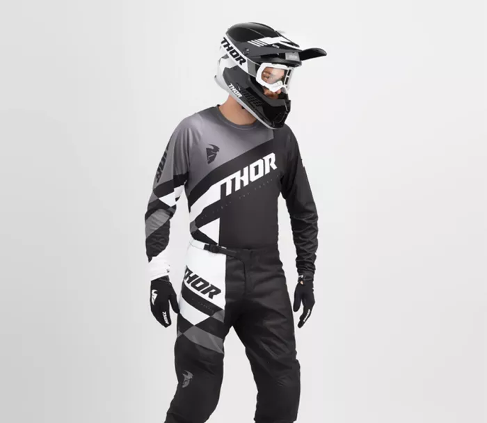 Pánský dres Thor Sector Checker black/gray