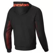 Pánská mikina na moto 2025 Alpinestars Chrome Air sport black/fluo red