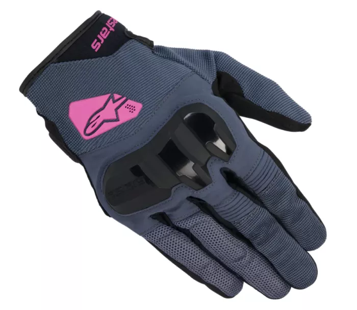 Dámské rukavice 2025 Alpinestars Chrome asphalt/black/purple