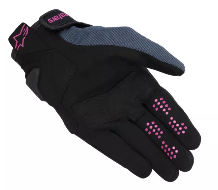 Dámské rukavice 2025 Alpinestars Chrome asphalt/black/purple