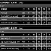 Dámské džíny na motorku Trilobite 661 Parado blue (prodloužená délka)