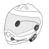 CellularLine Bluetooth headset pro uzavřené a otevřené přilby