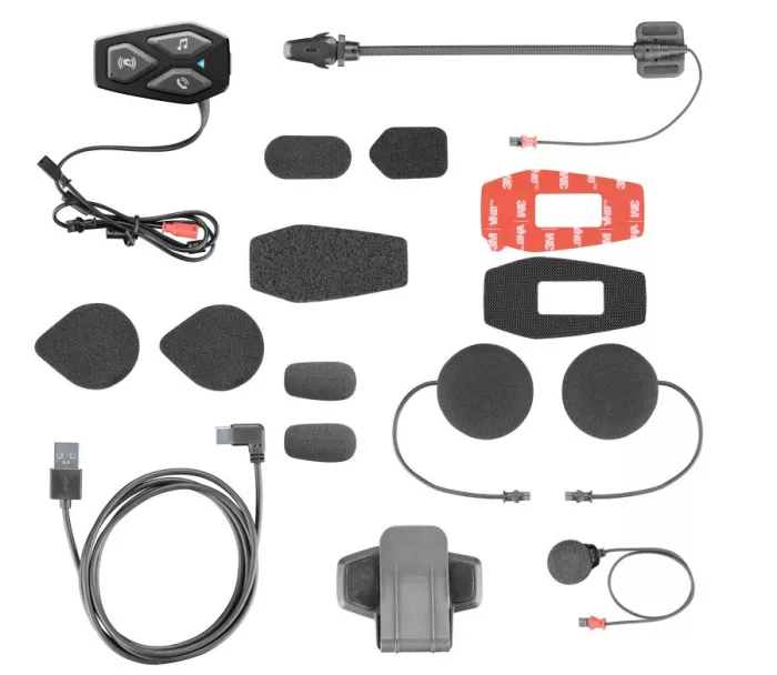 CellularLine Bluetooth headset pro uzavřené a otevřené přilby