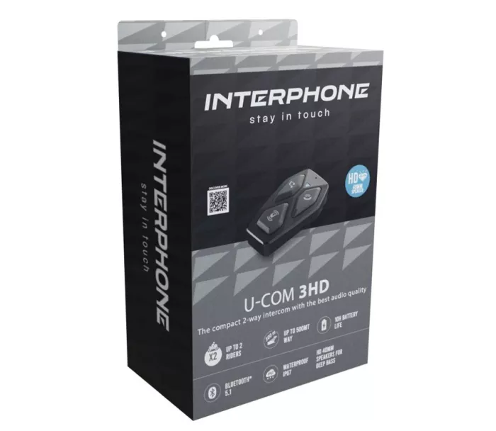 CellularLine Bluetooth headset pro uzavřené a otevřené přilby