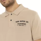 Tričko Von Dutch Comp beige