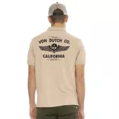 Tričko Von Dutch Comp beige