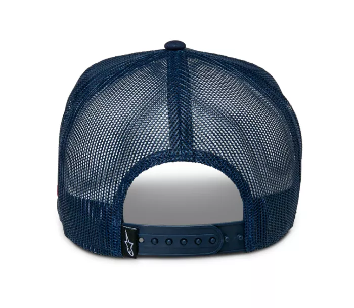 Kšiltovka 2025 Alpinestars Control Trucker OS navy/red