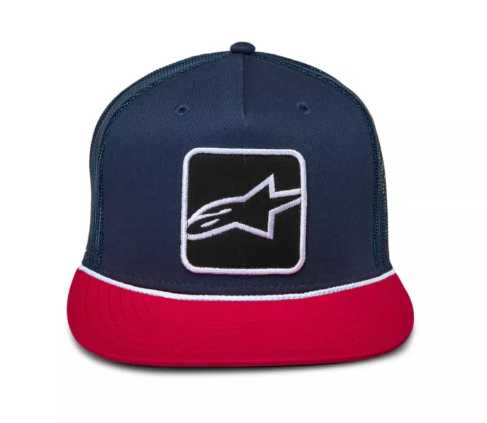 Kšiltovka 2025 Alpinestars Control Trucker OS navy/red