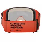 Motokrosové brýle 2025 Alpinestars Vision 5 Corp orange/mirror red