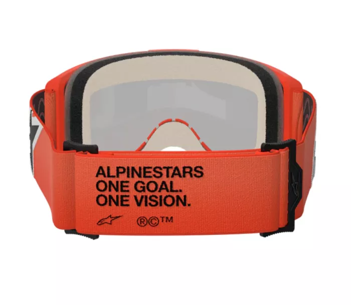 Motokrosové brýle 2025 Alpinestars Vision 5 Corp orange/mirror red