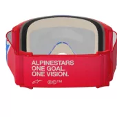 Brýle na moto 2025 Alpinestars Vision 5 Corp red/white/blue/clear