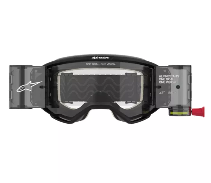 Motokrosové brýle 2025 Alpinestars Vision 5 Corp black/clear roll-off