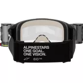 Motokrosové brýle 2025 Alpinestars Vision 5 Corp black/clear roll-off