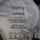 Džíny na moto Trilobite Corsee men dark blue
