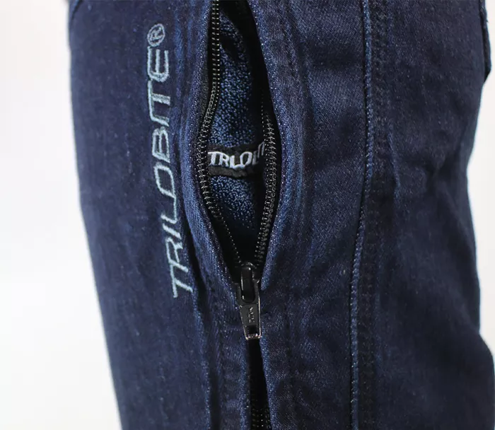 Džíny na moto Trilobite Corsee men dark blue