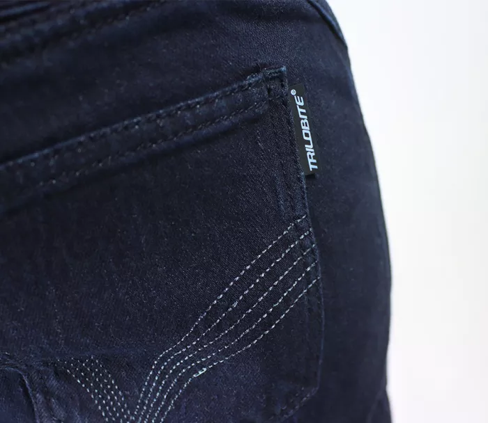 Džíny na moto Trilobite Corsee men dark blue